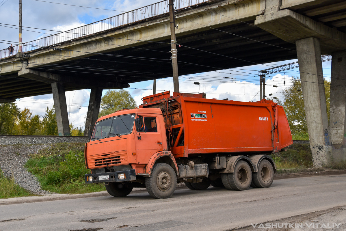 Нижегородская область, № Р 746 СС 52 — КамАЗ-53215-15 [53215R]
