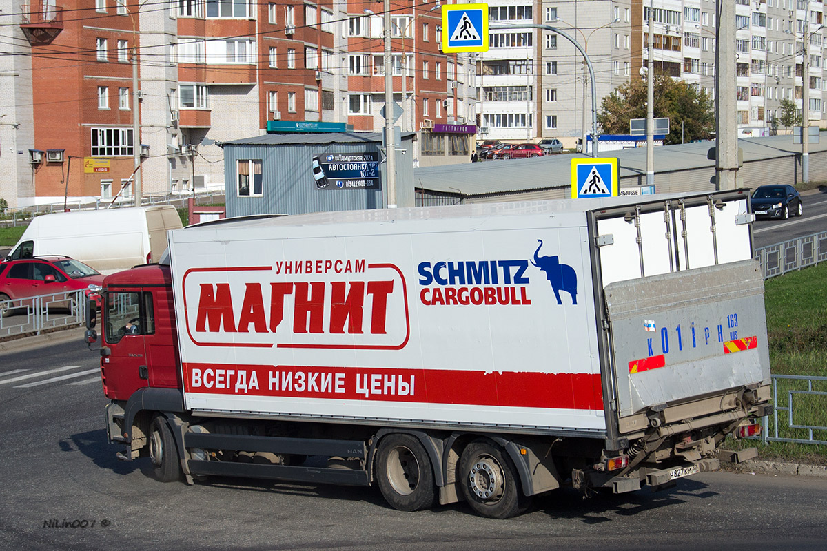 Удмуртия, № Н 827 КМ 37 — MAN TGS 26.350
