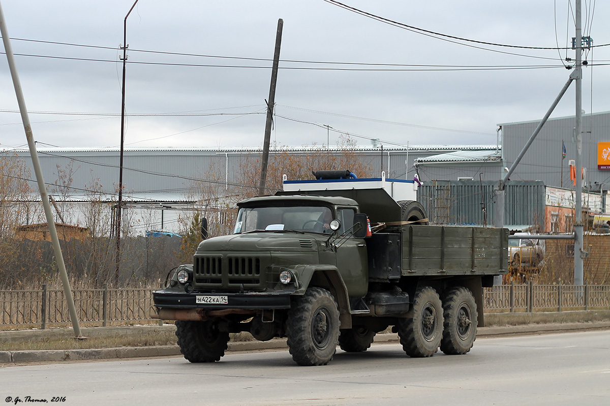 Саха (Якутия), № Н 422 КА 14 — ЗИЛ-131 (общая модель)