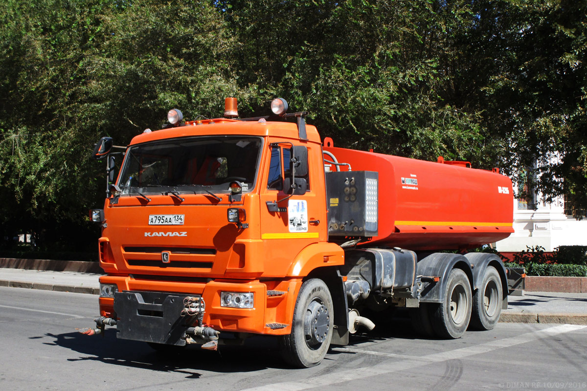 Волгоградская область, № А 795 АА 134 — КамАЗ-65115-A4(23)