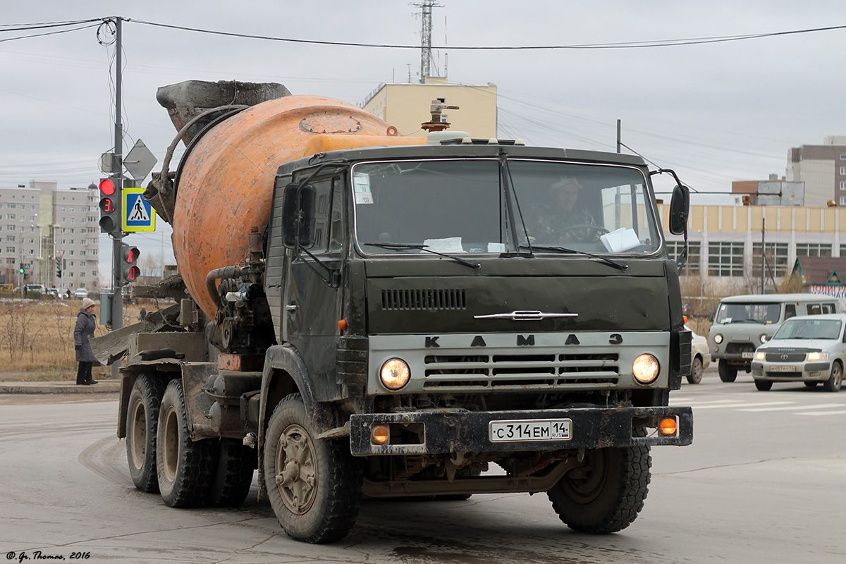 Саха (Якутия), № С 314 ЕМ 14 — КамАЗ-5410