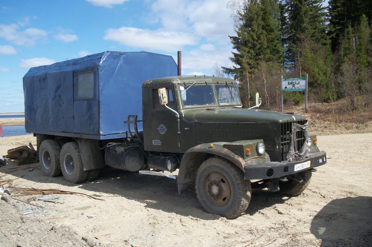Ханты-Мансийский автоном.округ, № АМ 080 Р 86 — КрАЗ-257Б1