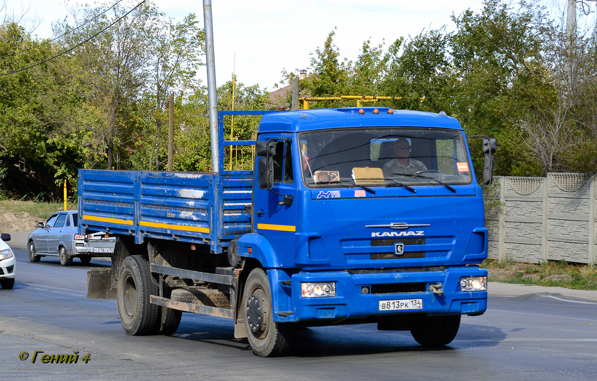 Волгоградская область, № В 813 РК 134 — КамАЗ-43253-H3(99)