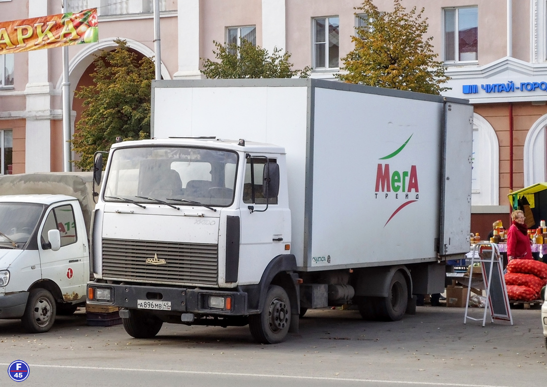 Курганская область, № А 896 МВ 45 — МАЗ-437041