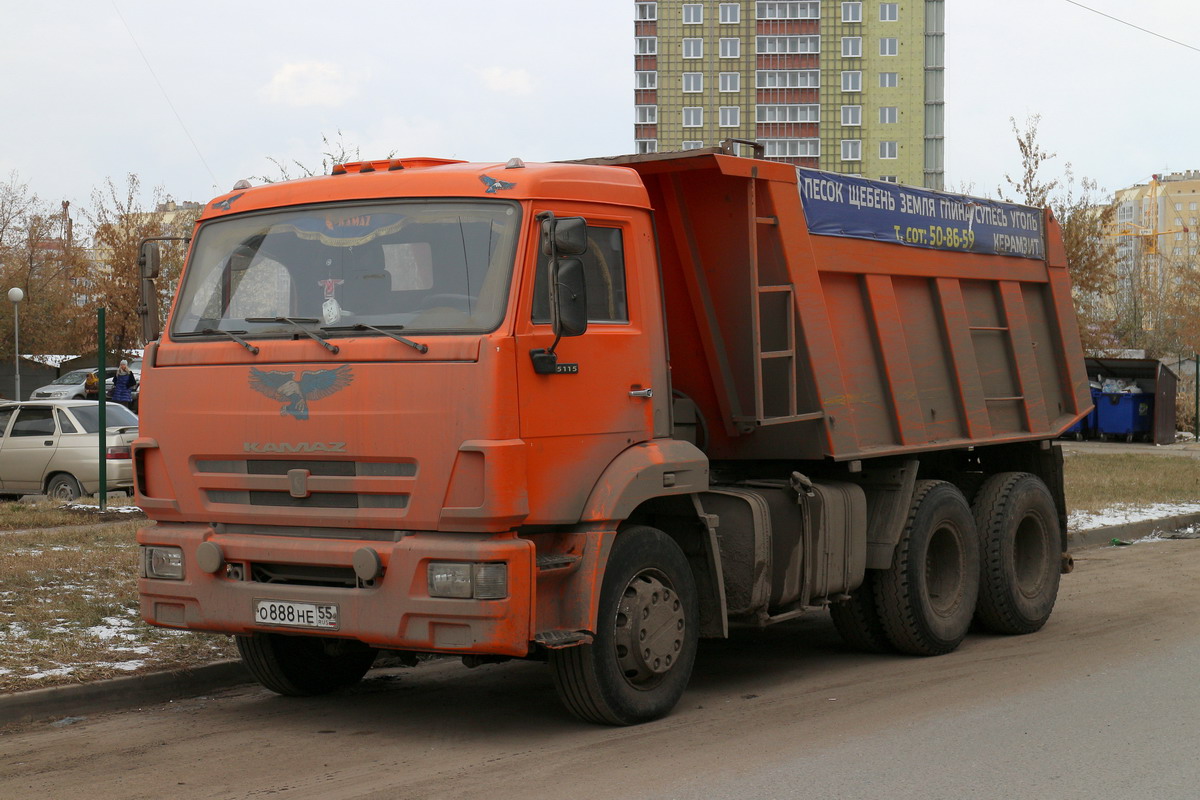 Омская область, № О 888 НЕ 55 — КамАЗ-65115-N3(78)