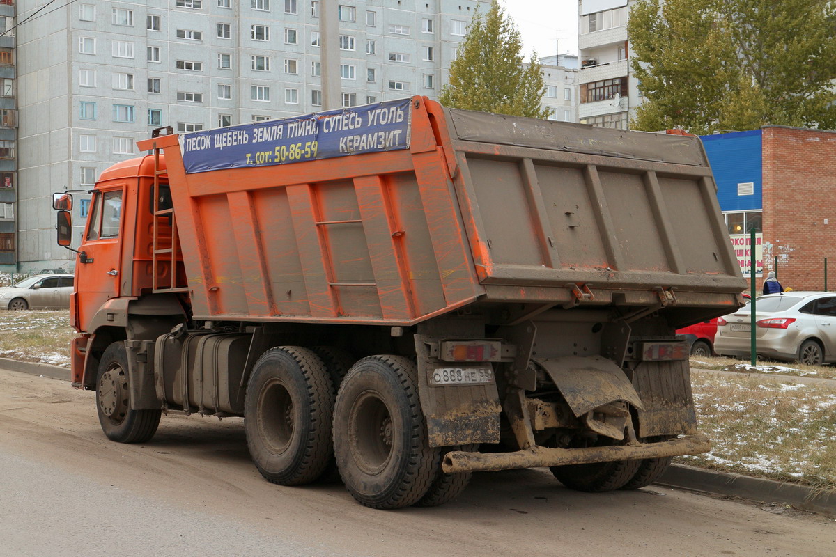 Омская область, № О 888 НЕ 55 — КамАЗ-65115-N3(78)