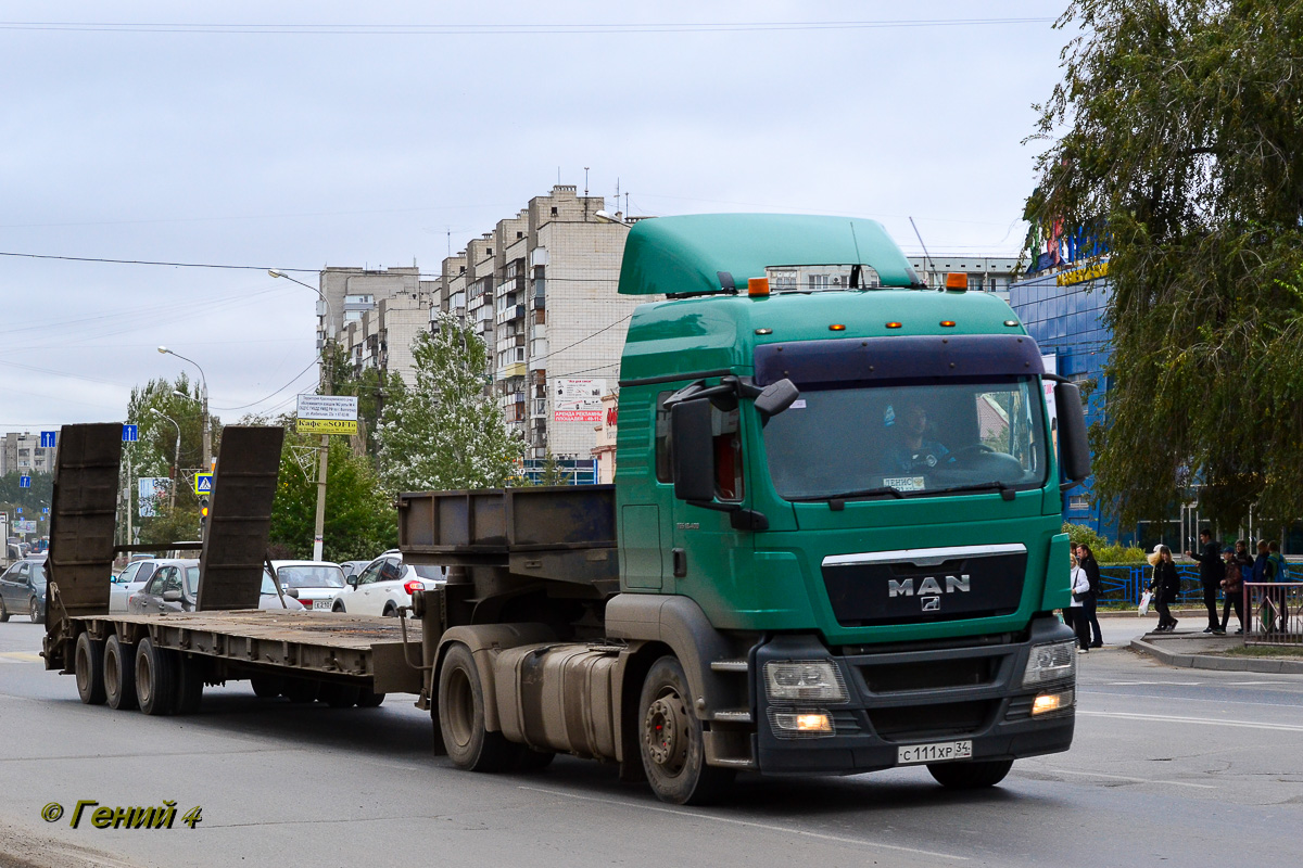 Волгоградская область, № С 111 ХР 34 — MAN TGS 18.400