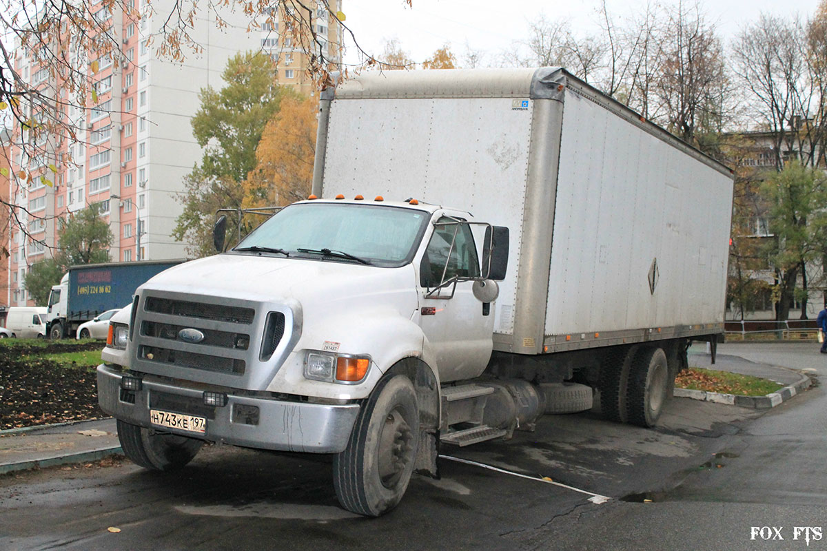 Москва, № Н 743 КЕ 197 — Ford F-750