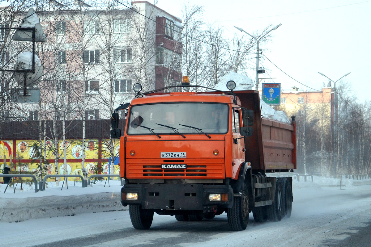 Саха (Якутия), № В 372 КН 14 — КамАЗ-65115-62