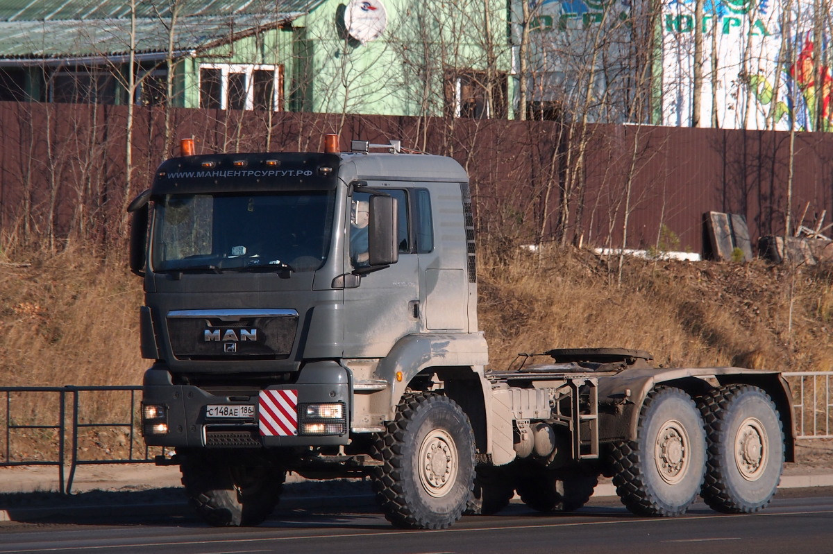 Ханты-Мансийский автоном.округ, № С 148 АЕ 186 — MAN TGS 33.430