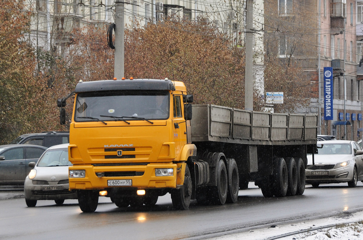Омская область, № С 600 НУ 55 — КамАЗ-65116-N3(78)