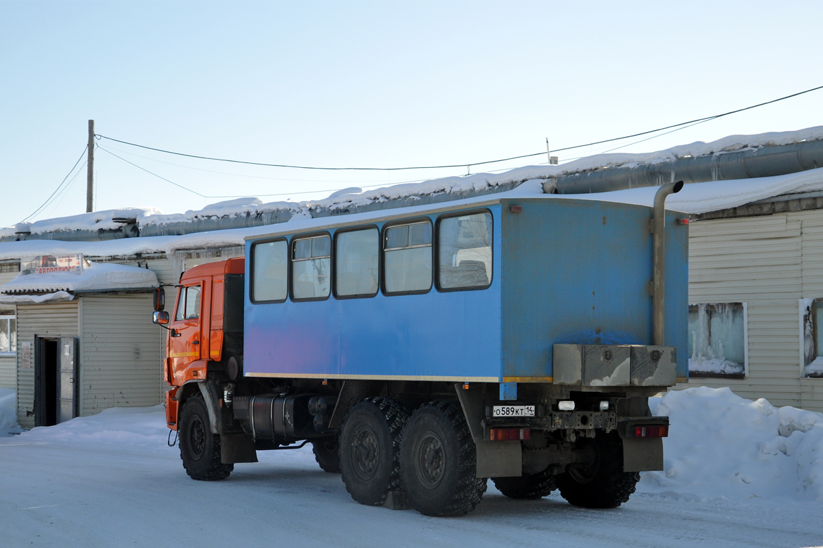 Саха (Якутия), № О 589 КТ 14 — КамАЗ-43118-RF(08) [43118F-R]