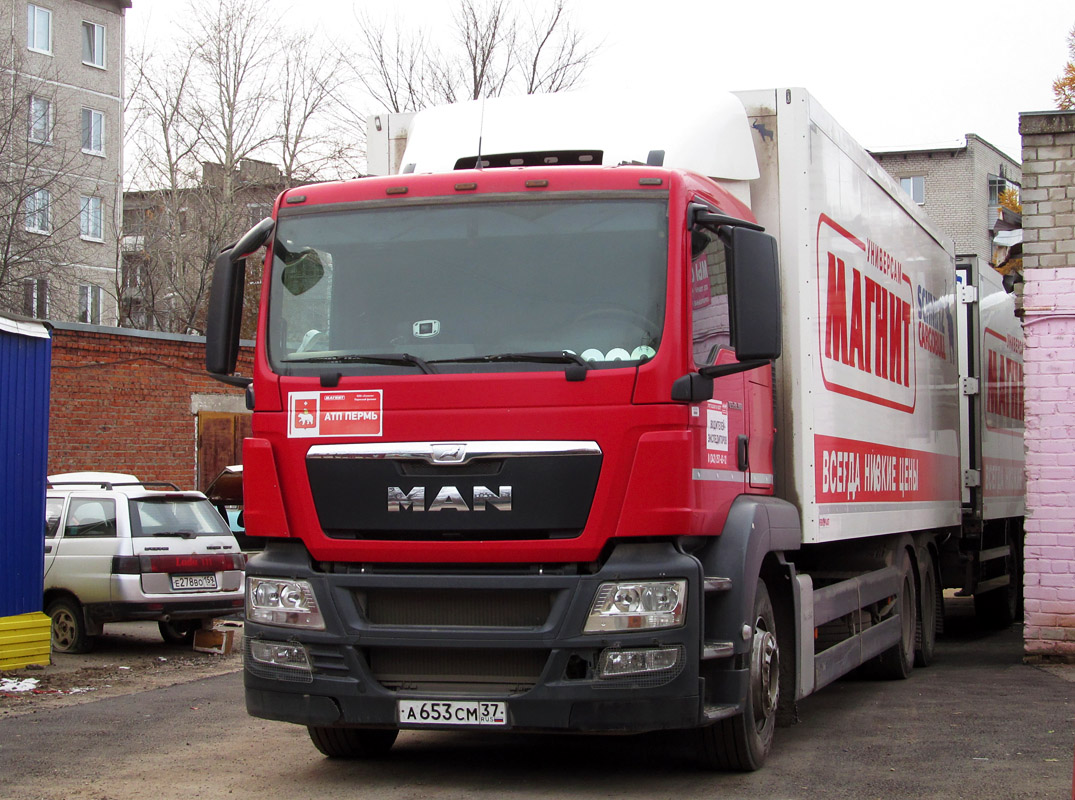 Пермский край, № А 653 СМ 37 — MAN TGS 28.360