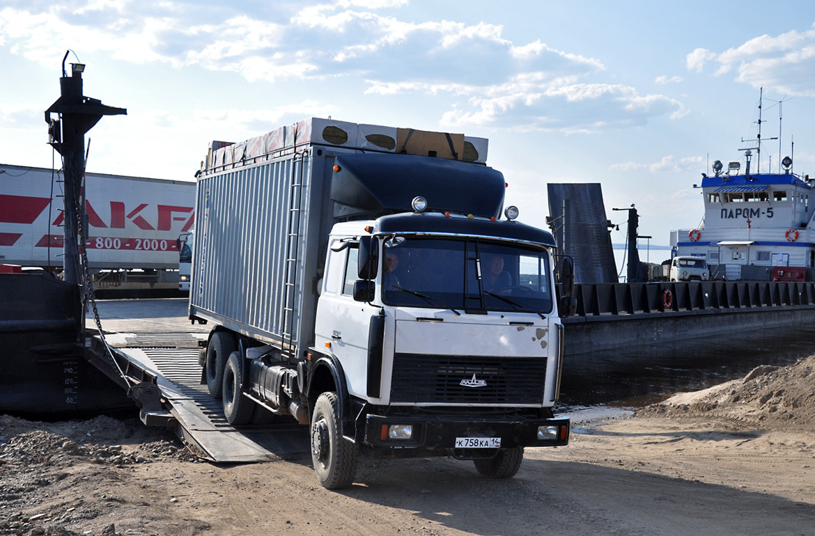 Саха (Якутия), № К 758 КА 14 — МАЗ-630308
