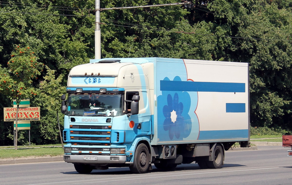 Могилёвская область, № АЕ 8111-6 — Scania ('1996) R114L