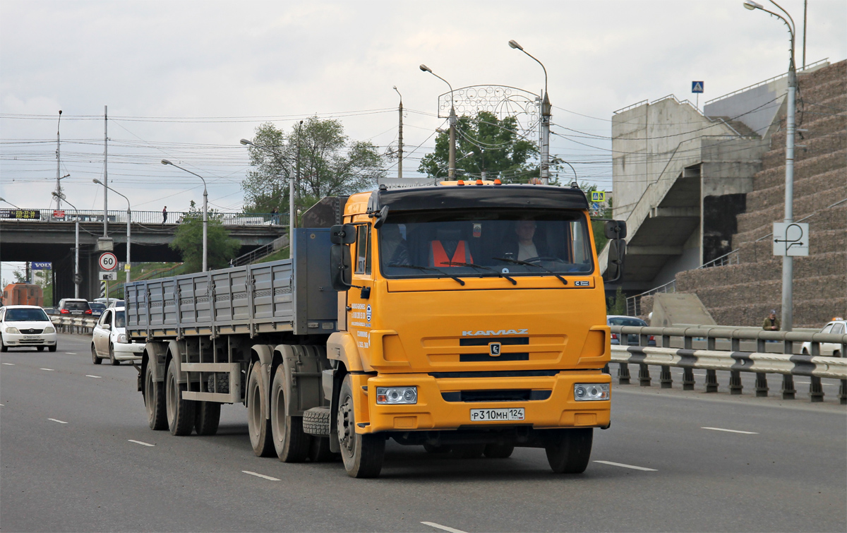 Красноярский край, № Р 310 МН 124 — КамАЗ-65116-N3(78)