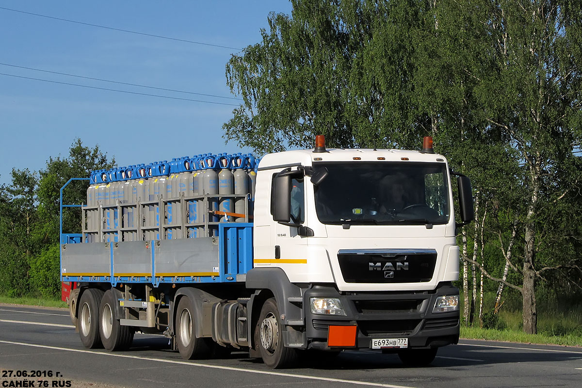 Москва, № Е 693 НВ 777 — MAN TGS 19.400
