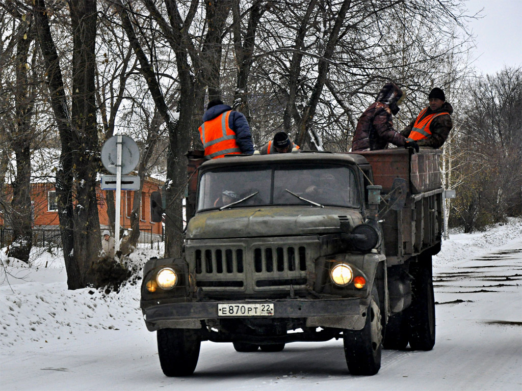 Алтайский край, № Е 870 РТ 22 — ЗИЛ-130 (общая модель)