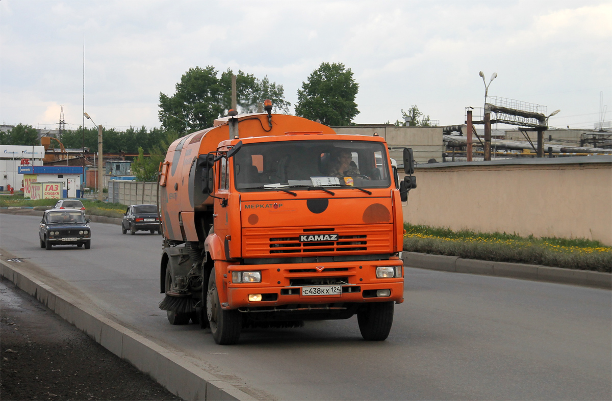 Красноярский край, № С 438 КХ 124 — КамАЗ-53605-D3(97)