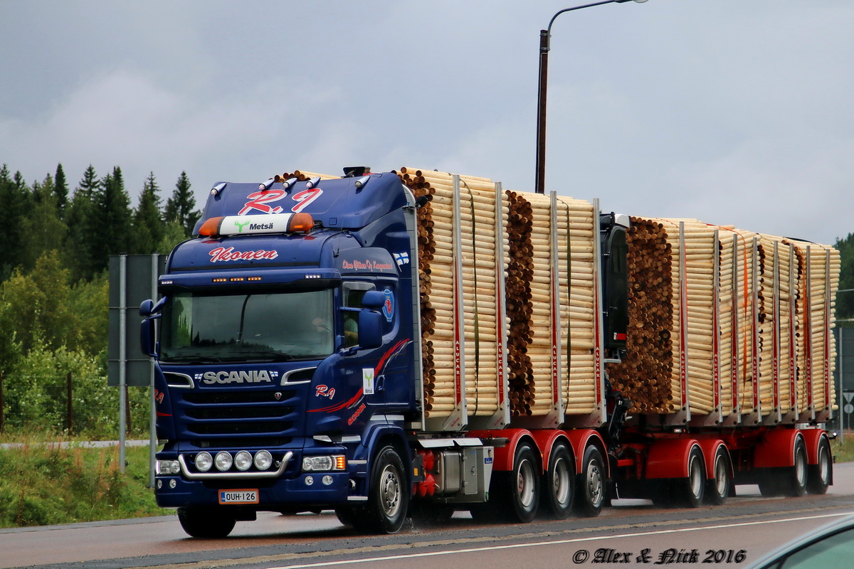 Финляндия, № OUH-126 — Scania ('2013) R730