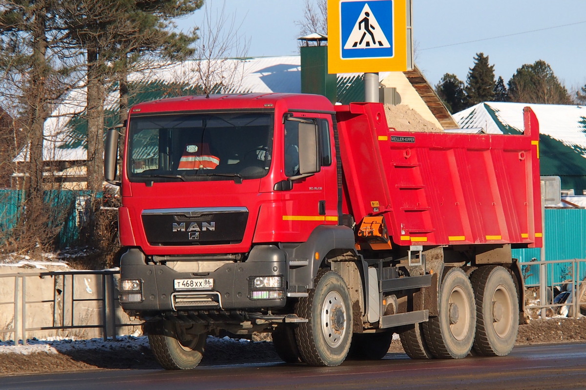 Ханты-Мансийский автоном.округ, № Т 468 ХХ 86 — MAN TGS 40.430