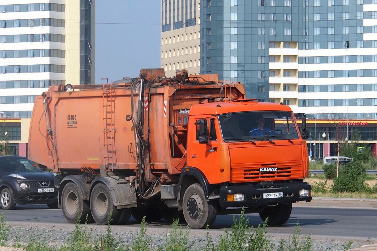 Ханты-Мансийский автоном.округ, № М 224 ТК 86 — КамАЗ-65115-D3(97)