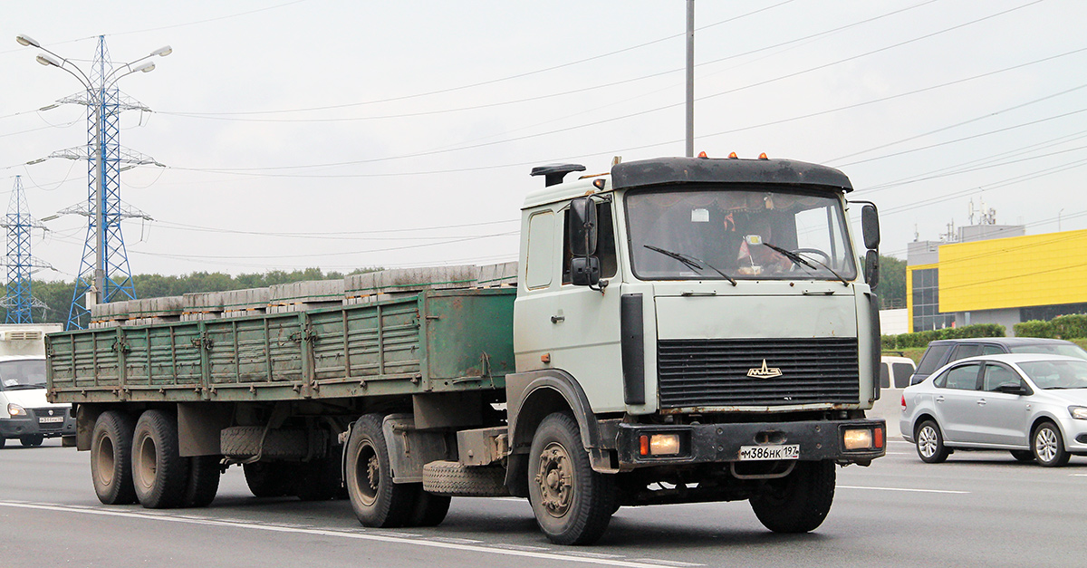 Москва, № М 386 НК 197 — МАЗ-54323