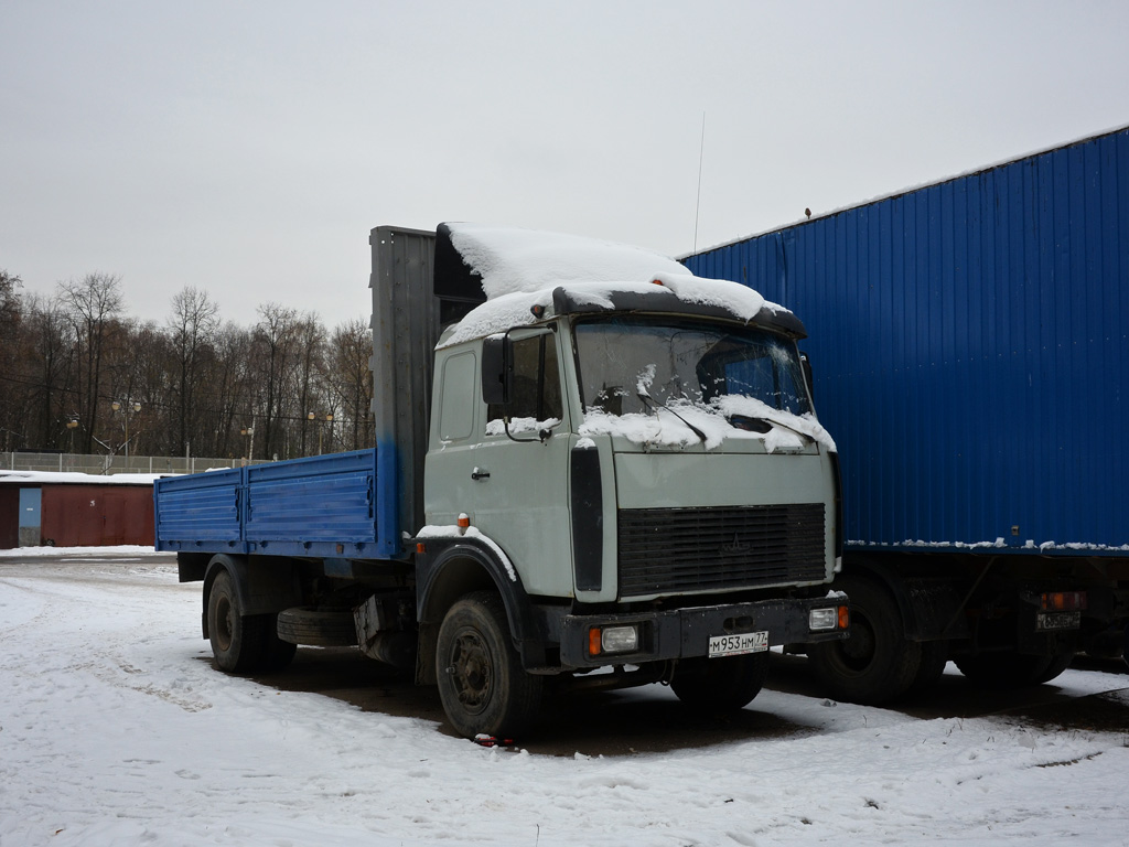 Москва, № М 953 НМ 77 — МАЗ-53366