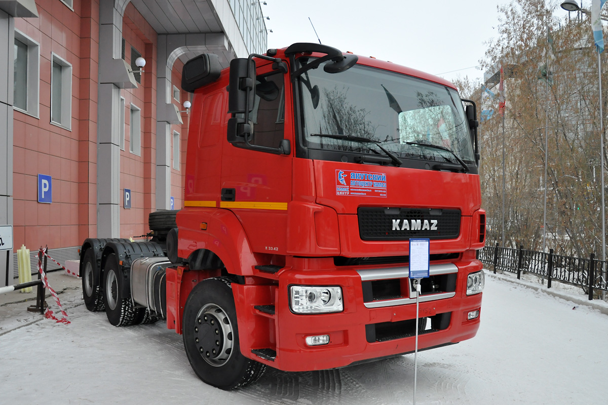 Саха (Якутия), № М 147 МВ 14 — КамАЗ-65806-T5(68)