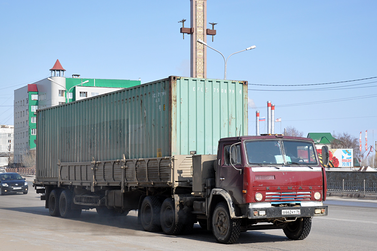 Саха (Якутия), № В 662 КТ 14 — КамАЗ-5511