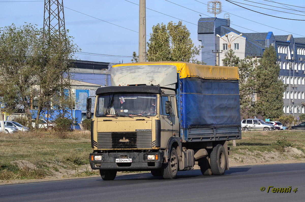 Воронежская область, № М 504 РМ 36 — МАЗ-53366