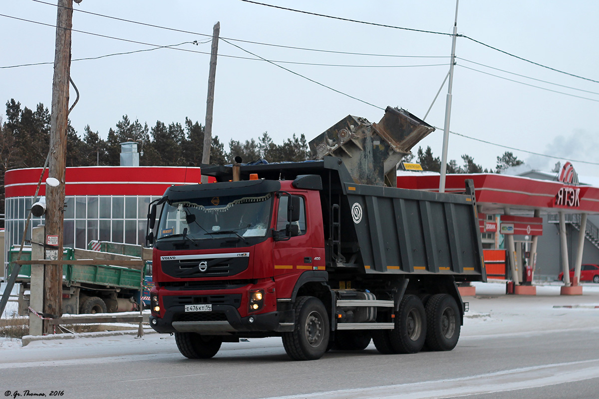 Саха (Якутия), № Е 476 КТ 14 — Volvo ('2010) FMX.400 [X9P]