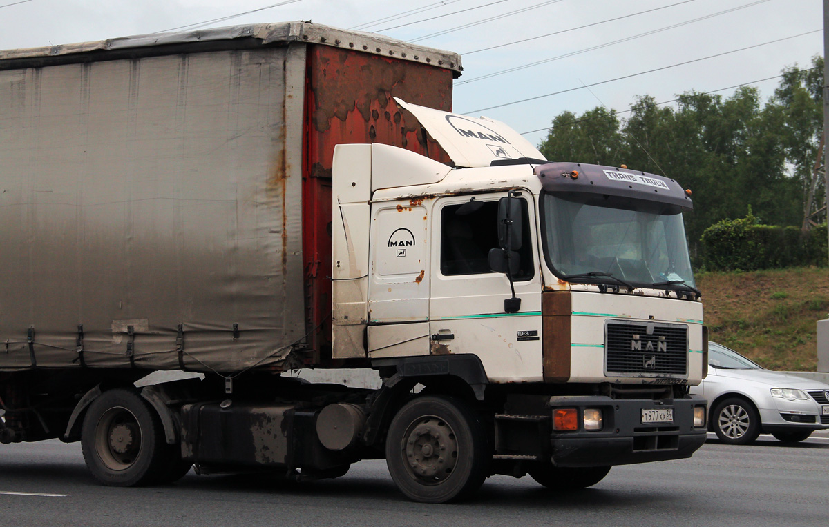 Волгоградская область, № Т 977 ХХ 34 — MAN F90 19.372