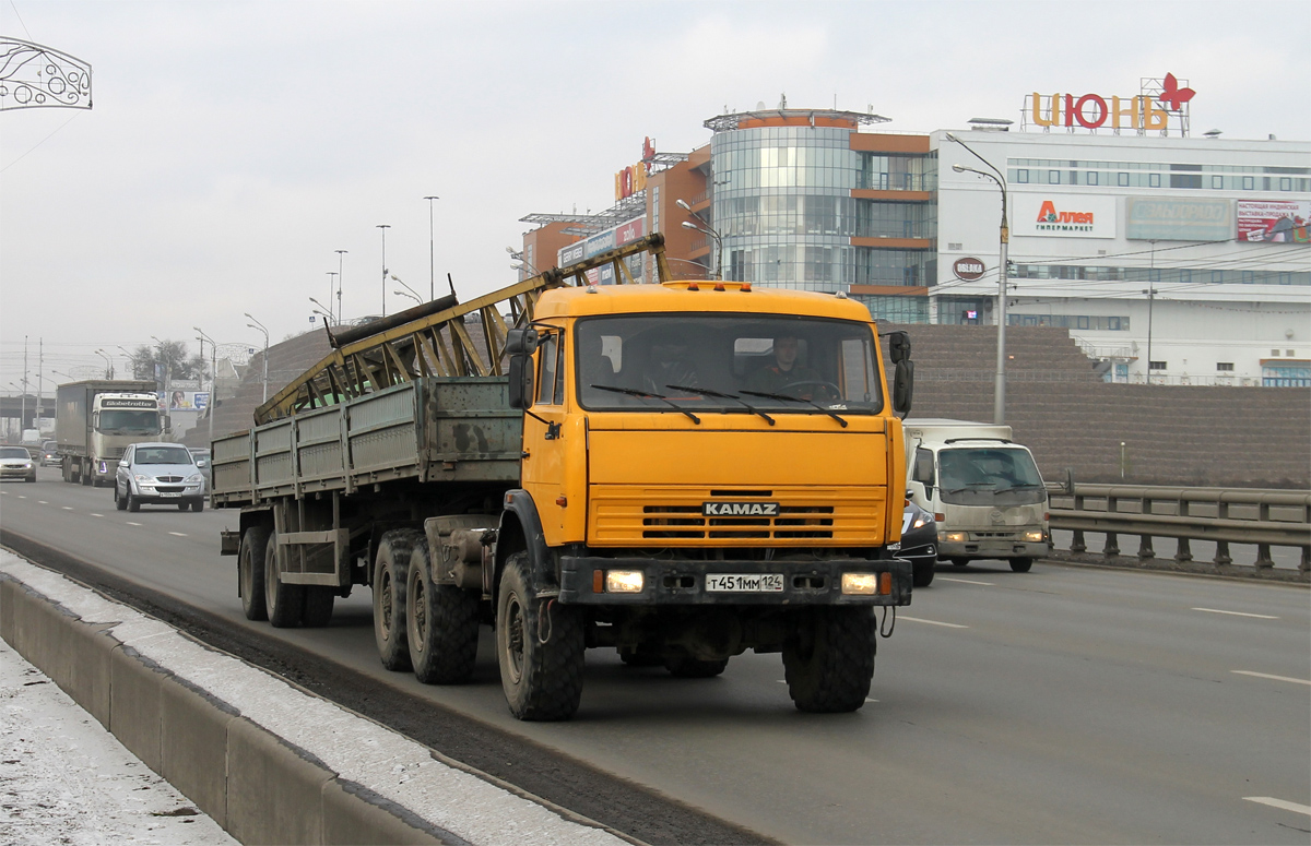 Красноярский край, № Т 451 ММ 124 — КамАЗ-43106