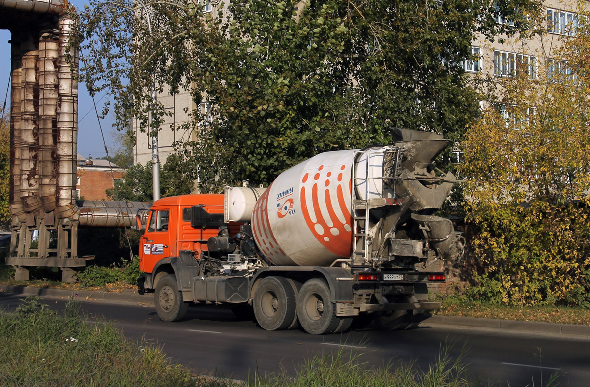 Красноярский край, № К 999 ХТ 24 — КамАЗ-65115-D3(97)