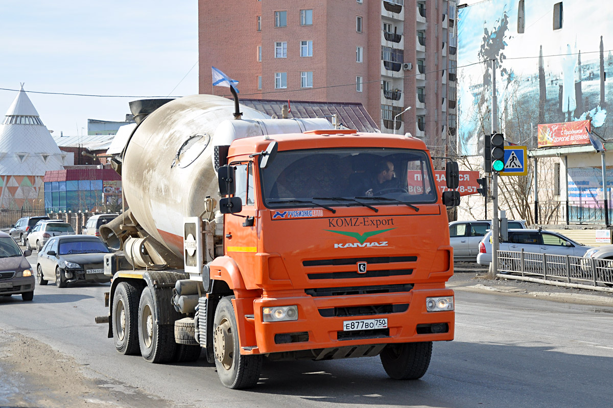 Саха (Якутия), № Е 877 ВО 750 — КамАЗ-6520-A4(23)