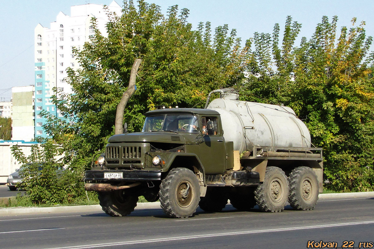 Алтайский край, № С 491 ОР 22 — ЗИЛ-131 (общая модель)