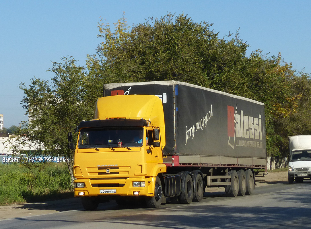 Волгоградская область, № С 064 РХ 34 — КамАЗ-65116-N3(78)
