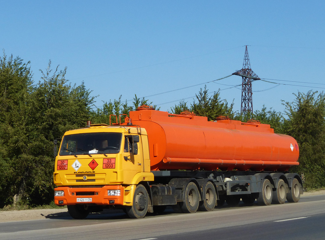 Волгоградская область, № Р 426 ТТ 34 — КамАЗ-65116-N3(78)