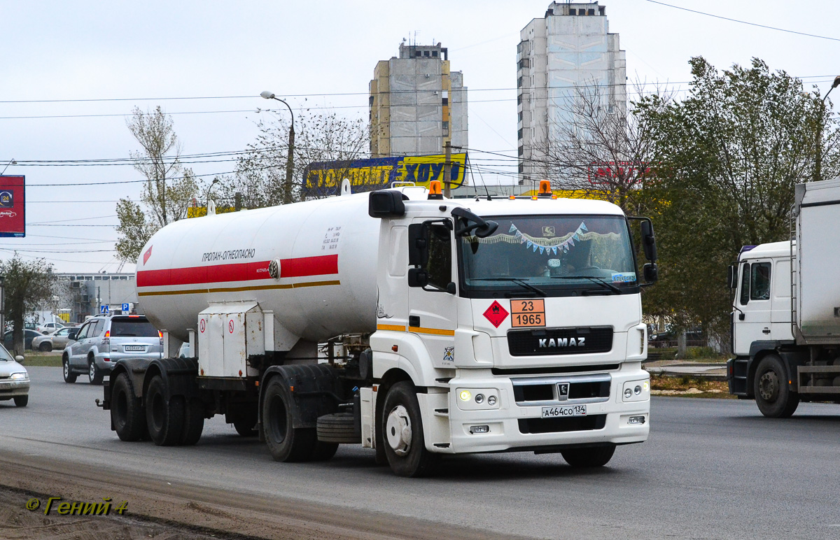 Волгоградская область, № А 464 СО 134 — КамАЗ-5490-S5(87)