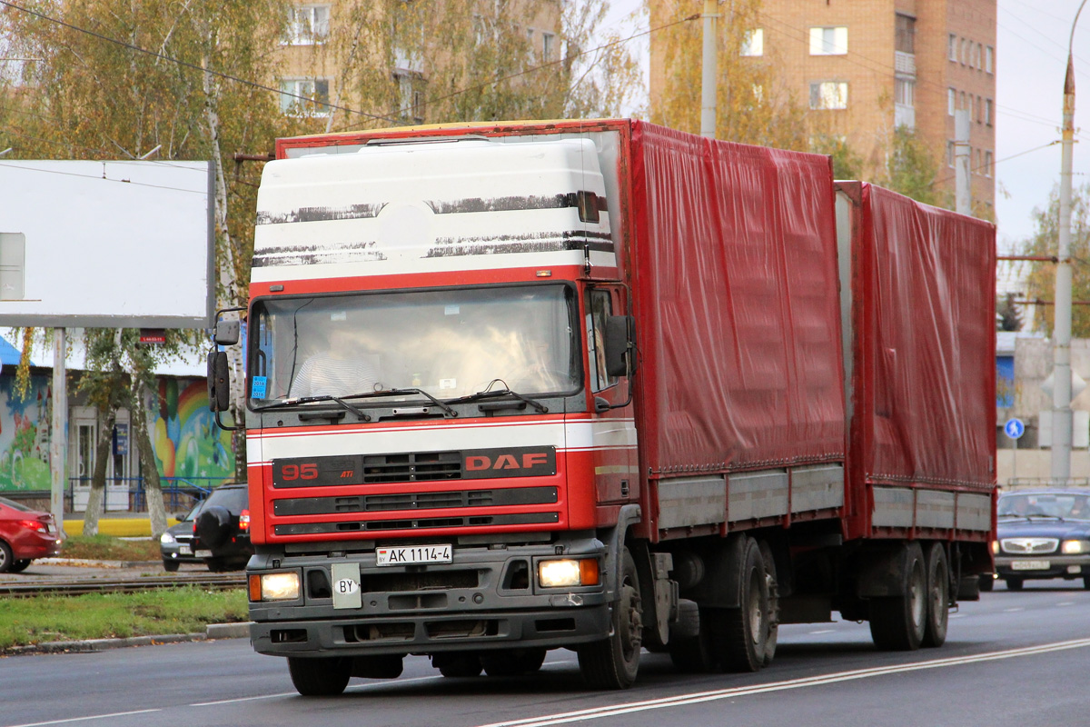 Гродненская область, № АК 1114-4 — DAF 95 FAR