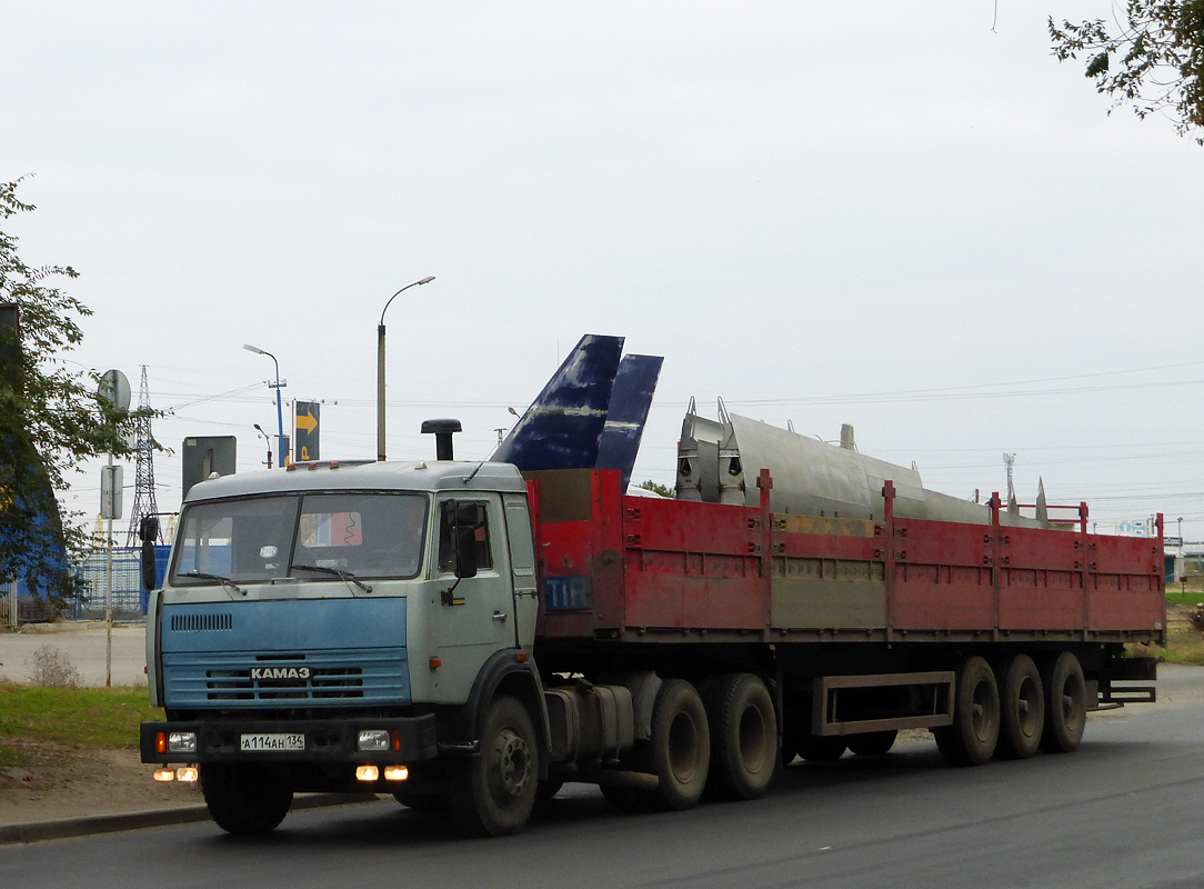 Волгоградская область, № А 114 АН 134 — КамАЗ-54115-13 [54115N]
