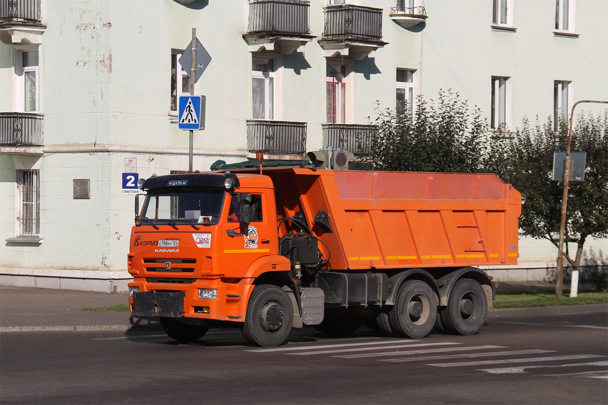 Красноярский край, № Е 798 МУ 124 — КамАЗ-6520-K4(29)
