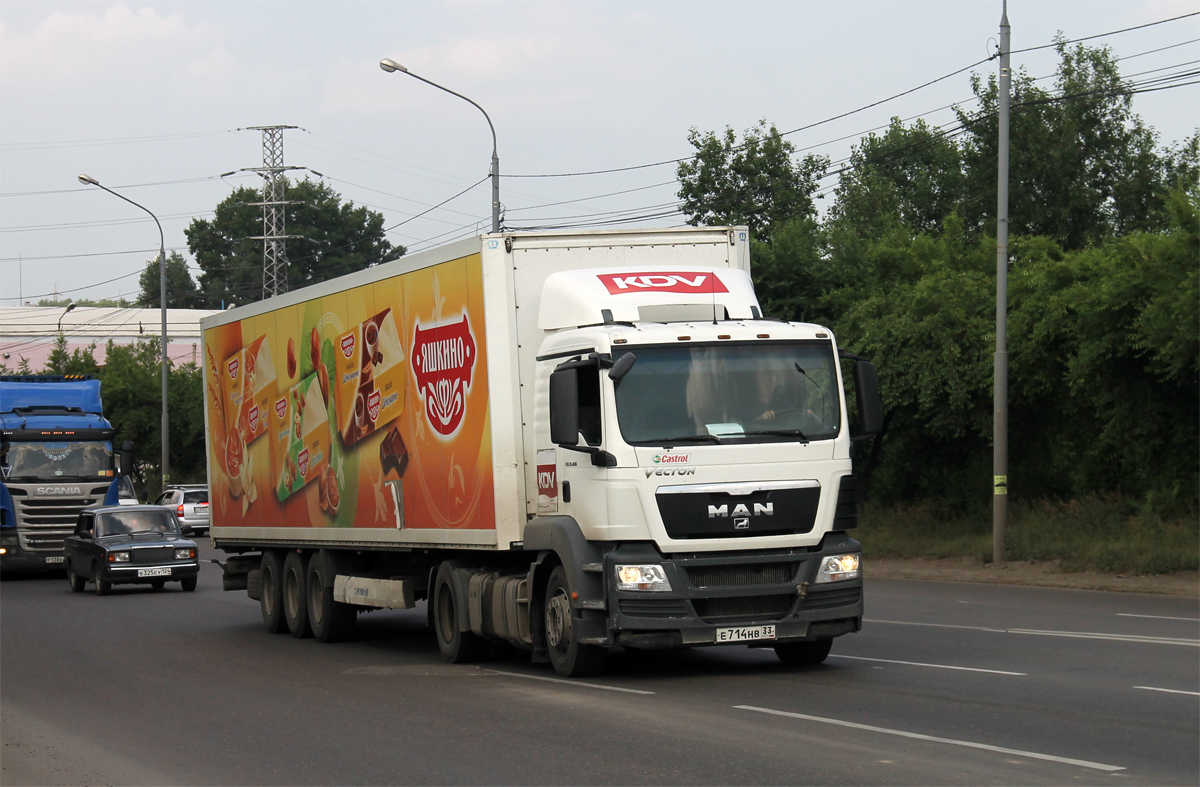 Владимирская область, № Е 714 НВ 33 — MAN TGS 19.400