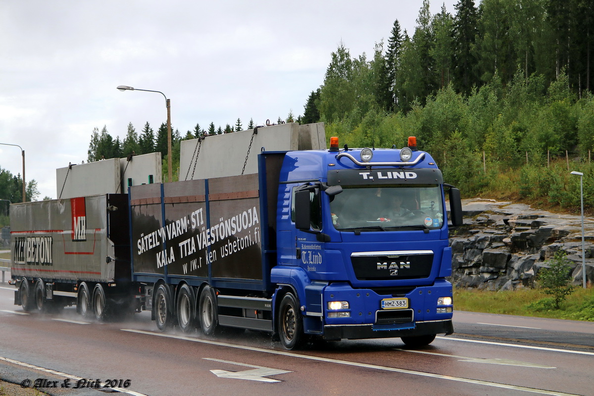 Финляндия, № HMZ-383 — MAN TGS 35.480