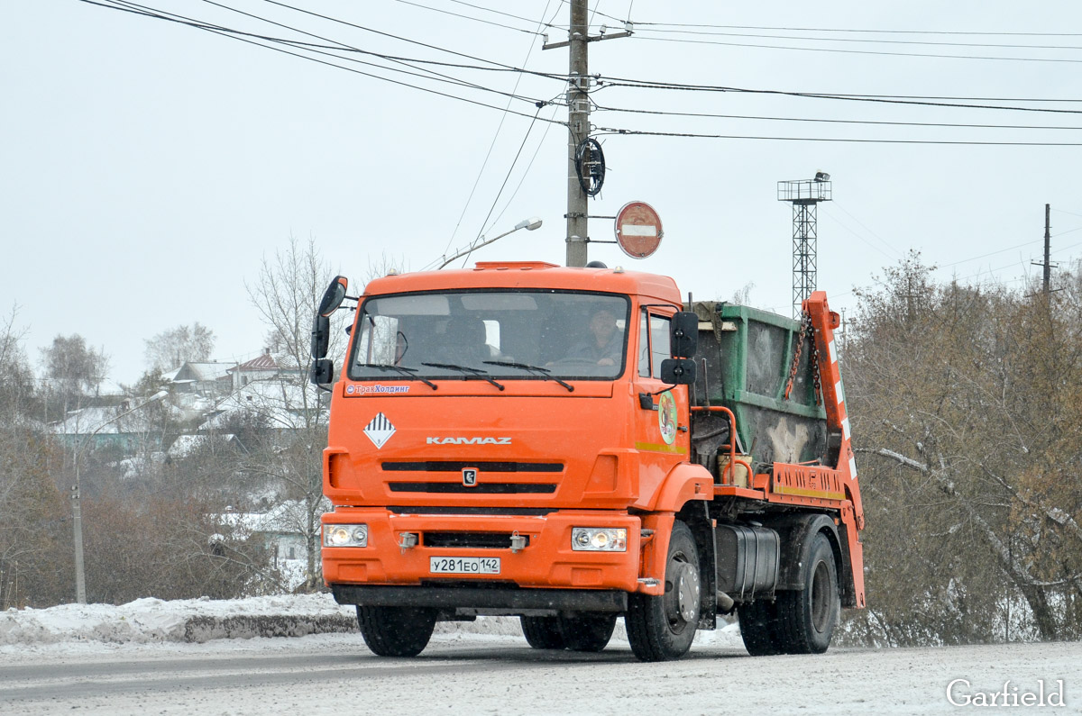 Кемеровская область, № У 281 ЕО 142 — КамАЗ-43253-C4(25)
