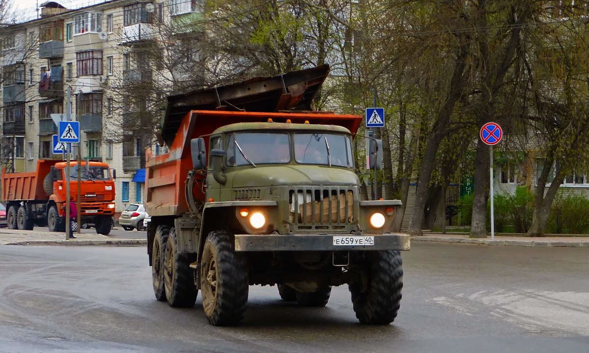Калужская область, № Е 659 УЕ 40 — Урал-4320 / 5557 (общая модель)