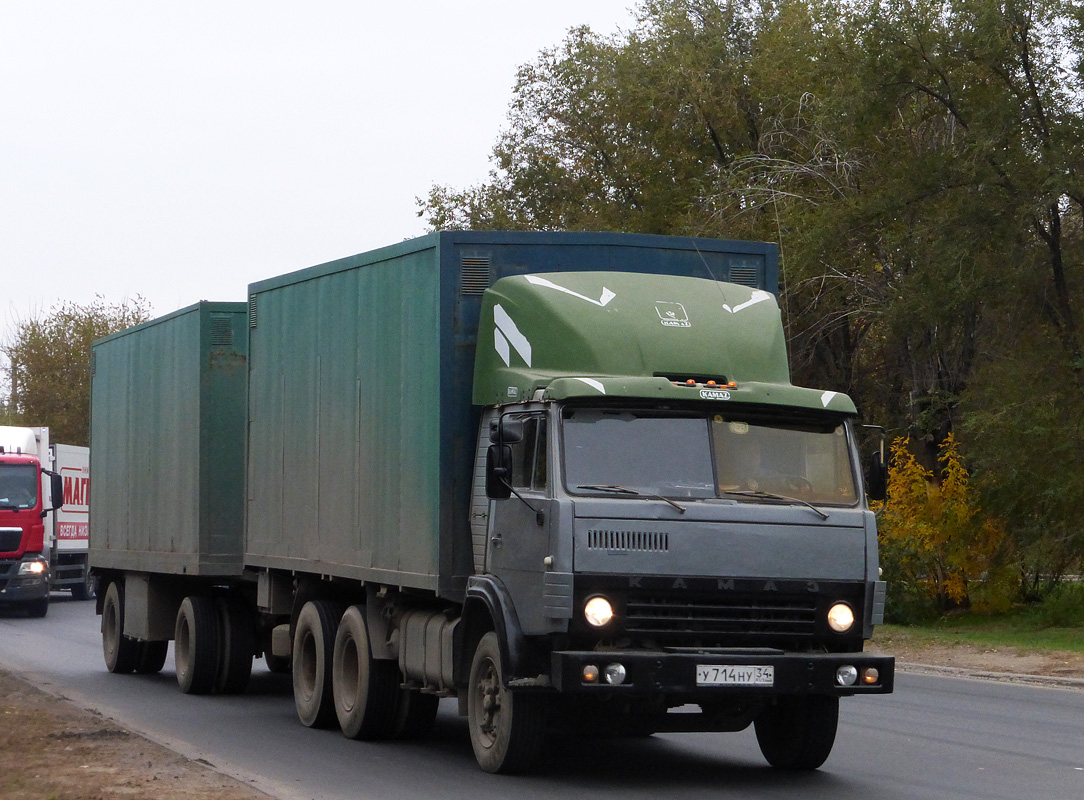 Волгоградская область, № У 714 НУ 34 — КамАЗ-5320