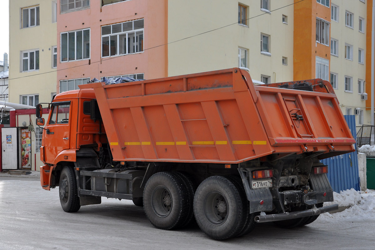 Саха (Якутия), № Т 316 КЕ 14 — КамАЗ-65115-N3(78)