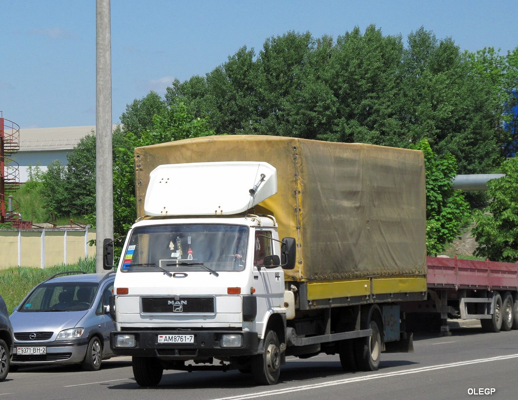 Минск, № АМ 8761-7 — VW-MAN G90